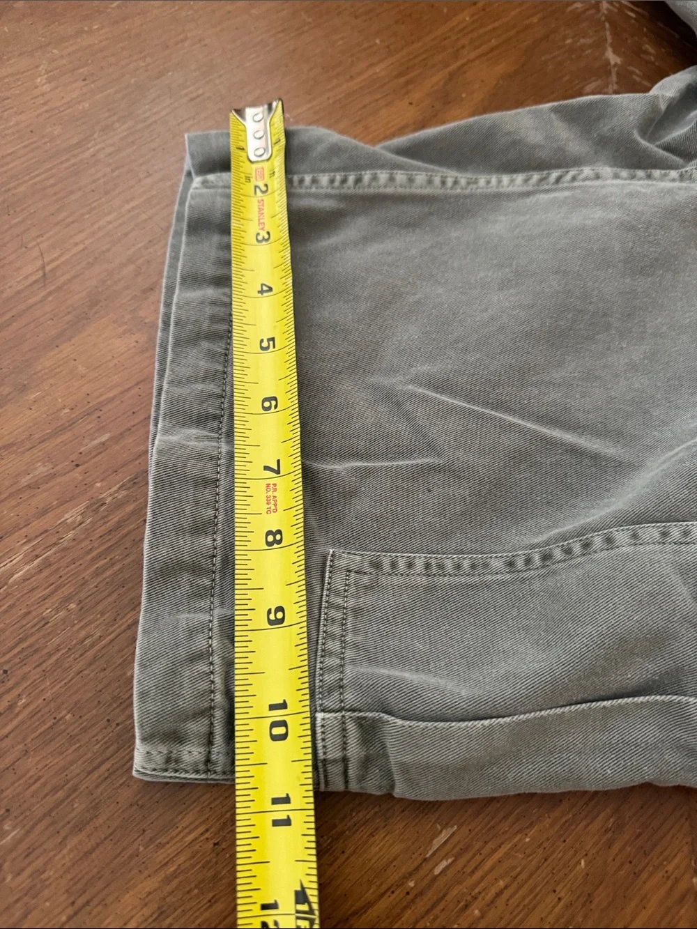 VTG Gramicci Belted Shorts Climbing Military Olive Green Hiking Unisex Large EUC
